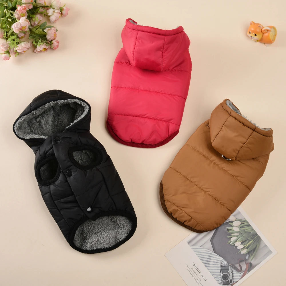 Purrelia Hooded Fleece Pet Jacket, view 2