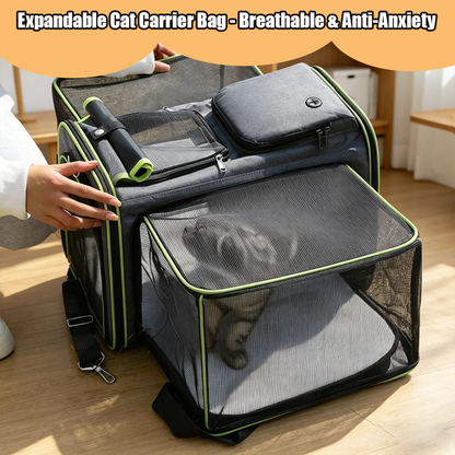 Purrelia Expandable Pet Travel Carrier, view 2