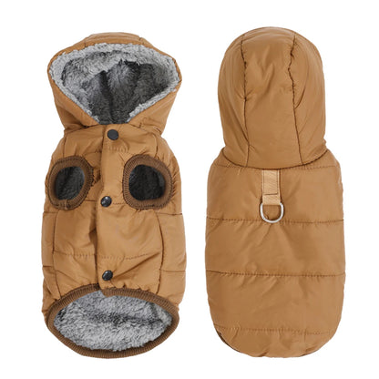Purrelia Hooded Fleece Pet Jacket, view 3