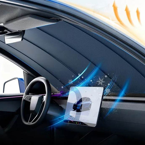 Experience Ultimate Comfort with the Upgraded Tesla Model Electric Sunshade