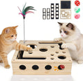 Pawfile™ Cat Scratch Puzzle Box – Stress-Free Nail Care & Enrichment Toy