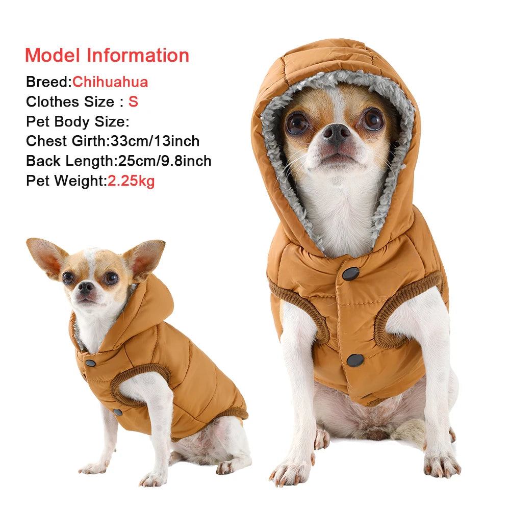 Purrelia Hooded Fleece Pet Jacket, view 5