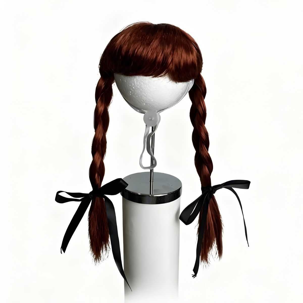 Purrelia Braided Pet Wig in Brown