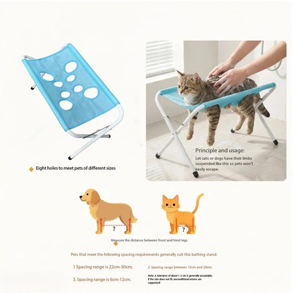 Purrelia Foldable Grooming Hammock, view 7