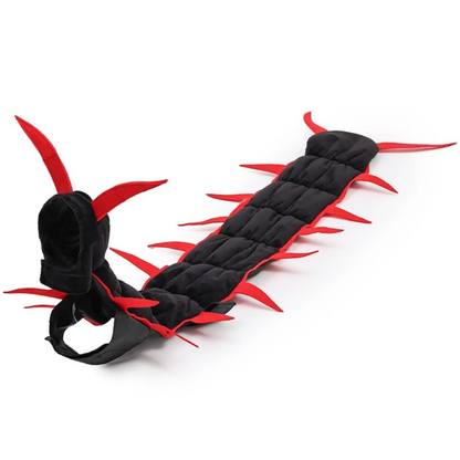 Purrelia Centipede Cat Costume in Red