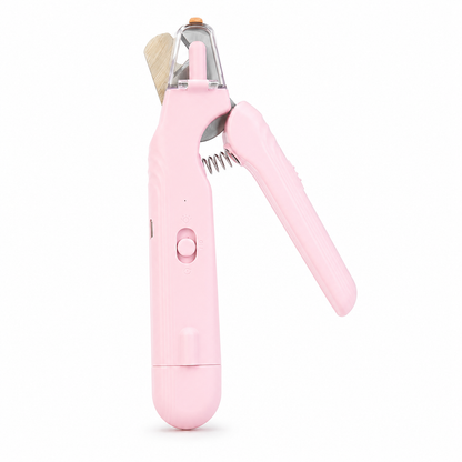 Purrelia LED Pet Nail Clipper in Pink