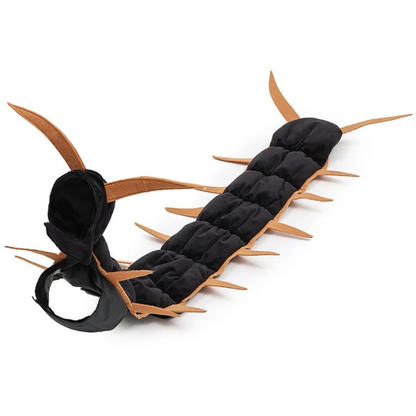 Purrelia Centipede Cat Costume in Gold